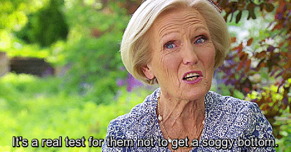 19 Mary Berry Reactions That Are Literally You At University