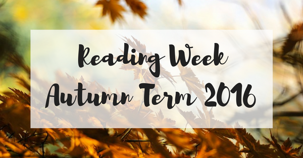 Send Luggage Home For Reading Week – Autumn Term 2016